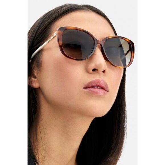 JIMMY CHOO Sunglasses ALY/F/S 086 Havana Cat Eye Women NEW main image 7